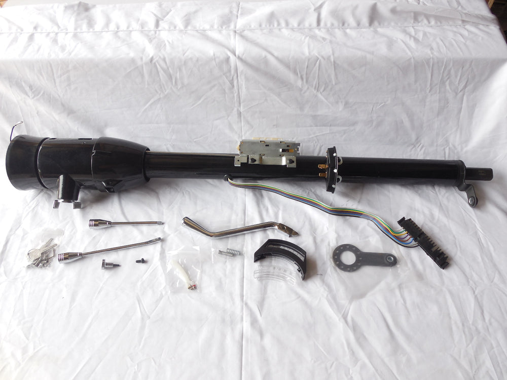 BLACK 32' TILT STEERING COLUMN WITH