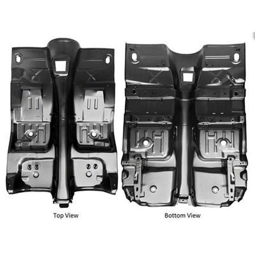 FLOOR PAN ASSEMBLY; 1-PIECE OE STYL