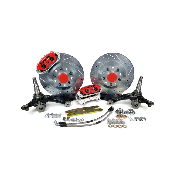 13IN CLSC BRAKE SYS FRT RED 8292 FBODY