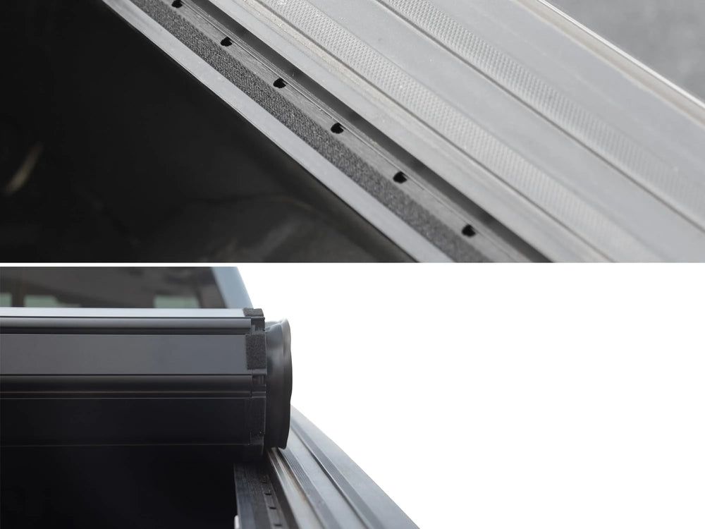 22C FRONTIER RTX TONNEAU COVERS MATTE BLACK