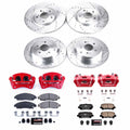 Power Stop 12-15 Honda Pilot Front & Rear Z23 Evolution Sport Brake Kit w/Calipers
