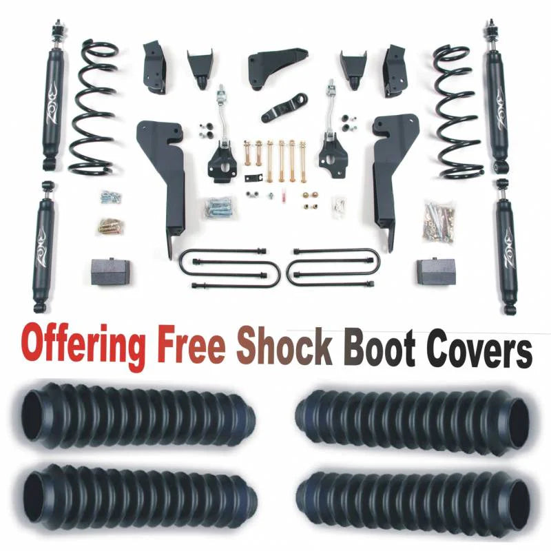 (KIT) 0307DODGE2500 6IN LIFT W/3.5IN AXLEGAS