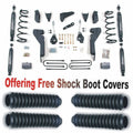(KIT) 0307DODGE2500 6IN LIFT W/3.5IN AXLEGAS