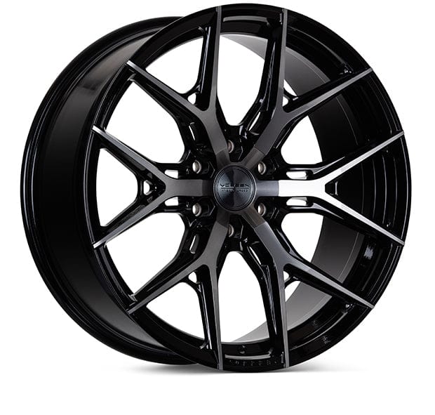 Vossen HF6-4 26x10 - 6x139.7 - ET25 - Deep Face - 106.1 - Tinted Gloss Black Wheel