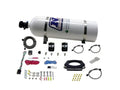 Nitrous Express - LS Single Entry 90mm Plate Hardline System (50-400Hp) W/ 5# Bottle - 20934S-05