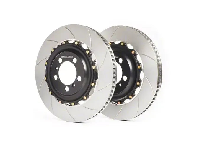 GiroDisc 15-20 Alfa Romeo 4C Slotted Front Rotors