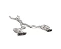 Akrapovic 16-17 AMG C63 Coupe Evolution Line Cat Back (Titanium) w/ Carbon Tips (Req. Link Pipe)