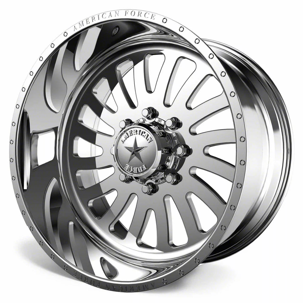 AW74 22X10 6X135 POLISHED -25MM