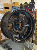 Advan GT Heavy 17X8.5 -10 6x139.7 Racing Titanium Black Wheel