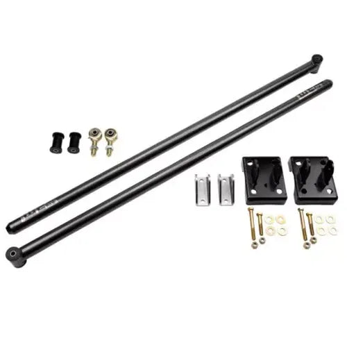 Wehrli 11-19 Duramax RCLB/CCSB/ECSB 60in Traction Bar Kit - Semi-Gloss Black