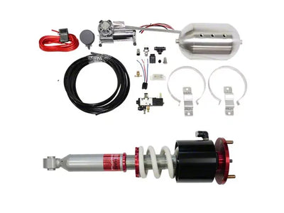 StreetPlusCoiloversw FrontAirCups GoldControlSystem#TH-I802-VACF-12 TH-ACK02