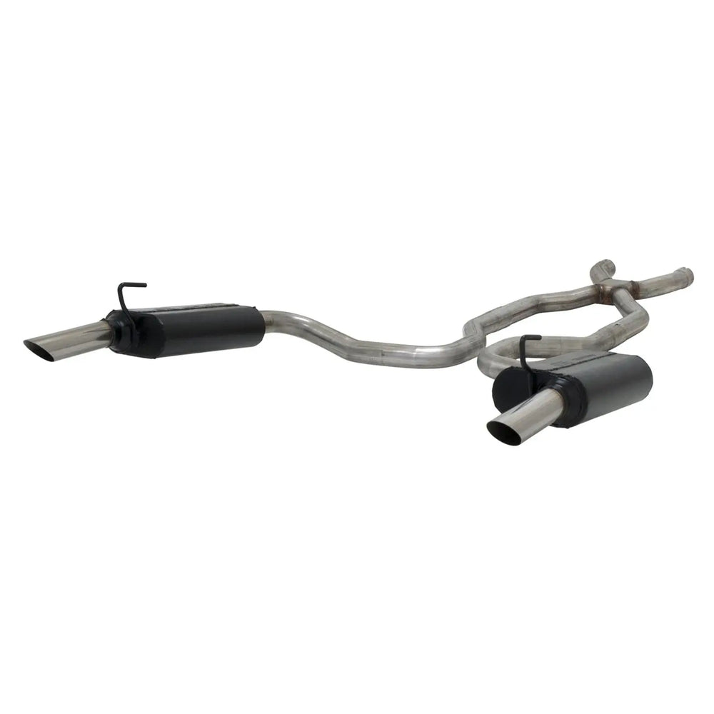 Force Ii Crossmember-Back Exhaust System Fits 1968-1969 Chevrolet Corvette Stingray With V8 Engines Moderate Sound Flowmaster