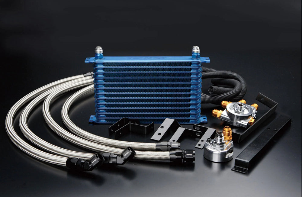 Greddy red oil cooler