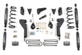 (KIT) 0307DODGE2500 6IN LIFT W/3.5IN AXLEDSL