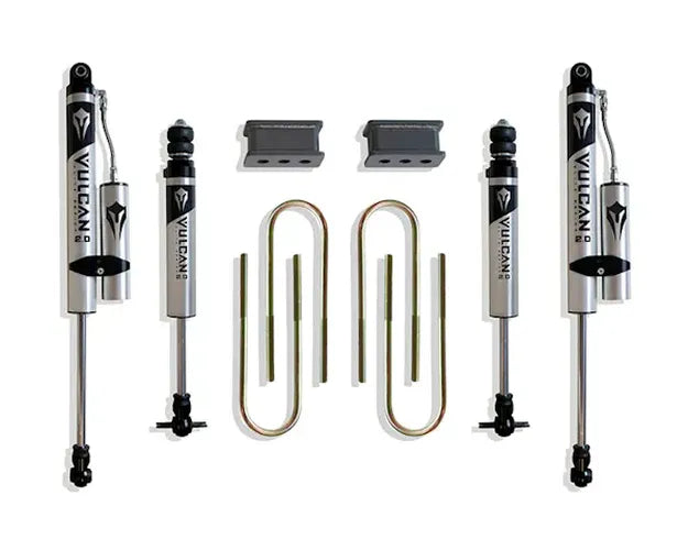 0608 RAM 1500/0308 RAM 2500/3500 2WD 2.5IN BLOCKS 4.125IN UBOLTS VULCAN IFP FRONT & RESI REAR