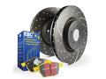 EBC S5 Brake Pad and Rotor Kit