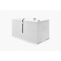 97 GAL SQUARE PRO FUEL TRANSFER TANK WHITE SINGLE