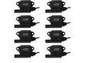 MSD Ignition Coil Pro Power Series GM LS2/Ls7 Engines Black 8-Pack 2005-2013 GM Cars 5.3/6.0/7.0/8.1L W/Vin M And C 2005-2013 GM Trucks 5.3/6.0L W/ Vin G/T/U/H (8Th Digit) MSD Ignition