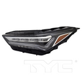 2224 AC M.D.X (W/O LOGO) LED CHR HEADLIGHT ASSY LH