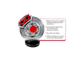 13" CLSC BRAKE SYS FRT RED 79-93 MSTNG