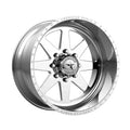 AW74 22X10 8X6.5 POLISHED -25MM