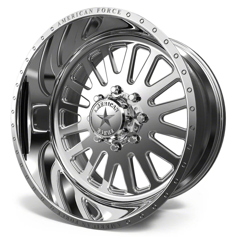American Force Wheels silver auto part