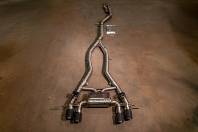 Valved Sport Exhaust System w/ Catted Downpipes
