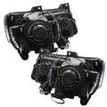 Oracle 11-14 Chrysler 300C SMD HL - Black - NON HID - DRL - w/ BC1 Controller