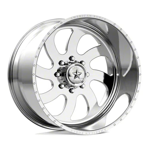 AW76 22X10 8X180 POLISHED -25MM