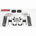 07-13 Quad Silverado 3 5 in w C-NOTCH SPINDLES COILS REAR HANGERS BUMP STOPS AND FLIP KIT