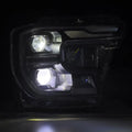 AlphaRex 24-26 Ford Ranger LUXX LED Proj Headlights Blk w/Activ Light/Seq Signal/Switchback