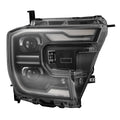 AlphaRex 24-26 Ford Ranger LUXX LED Proj Headlights Blk w/Activ Light/Seq Signal/Switchback