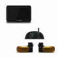 7IN MONITOR WITH 3 CAMERAS SHARKFIN REAR AND 2 SIDE MARKERS