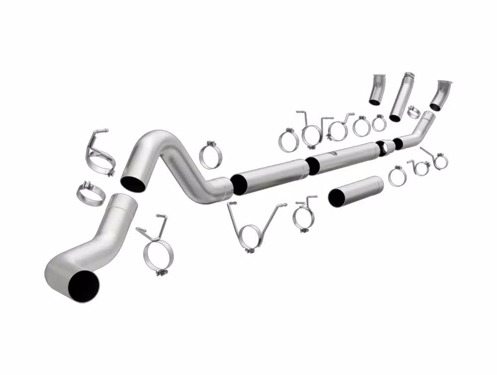MagnaFlow Sys T/B 99-02 Dodge Ram 2500/3500 5.9L 5in SS Single Side Rear Exit Custom Builder Kit