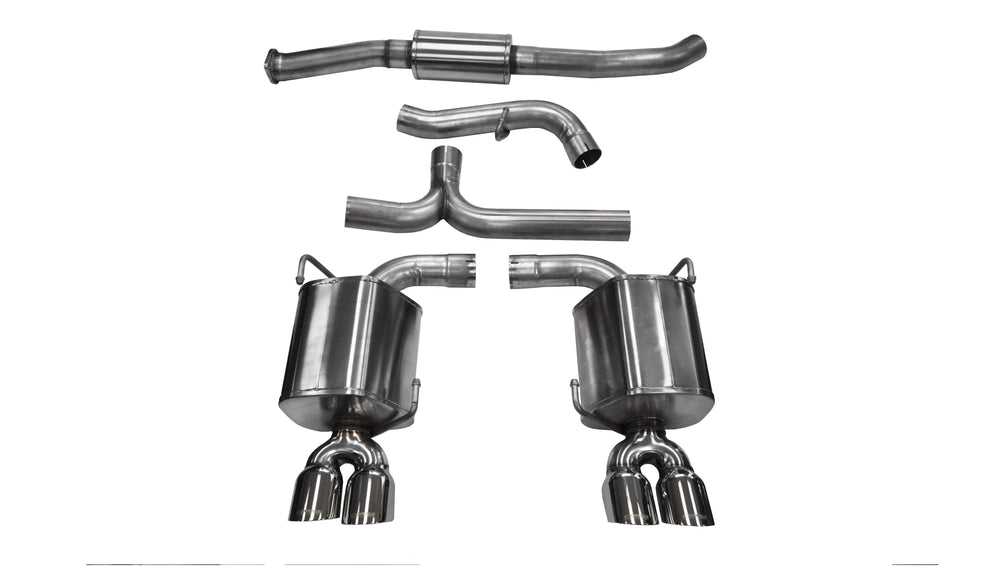 CORSA Performance polished cat-back exhaust