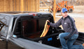 UTILITY CHEST BOX 16X20X38 GLOSS BLACK