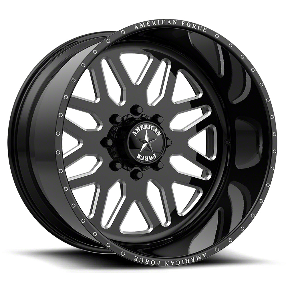 AWB02 26X12 6X5.5 G-BLK MACH -40MM