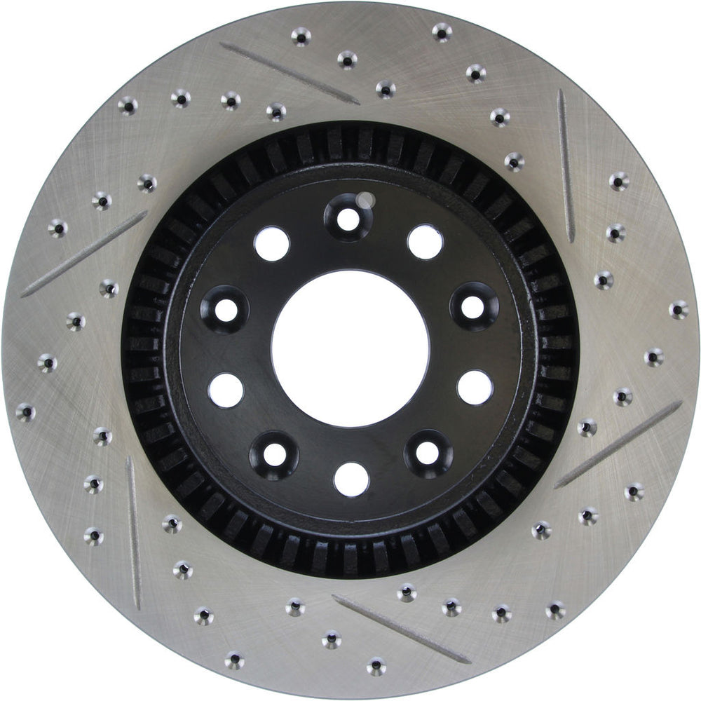 Street Axle Pack Drilled & Slotted, Front