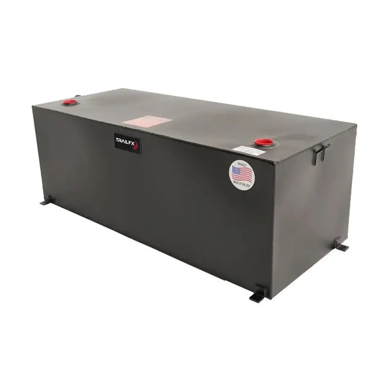 98 GAL MATTE BLK STEEL RECT TANK