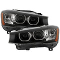 ( OE ) BMW X3 / X4 15-18 W/LED DRL