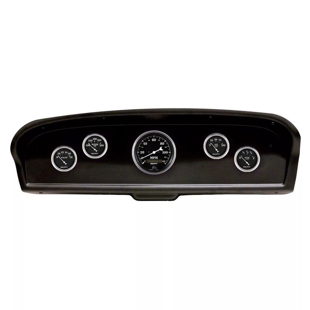 AutoMeter black auto part