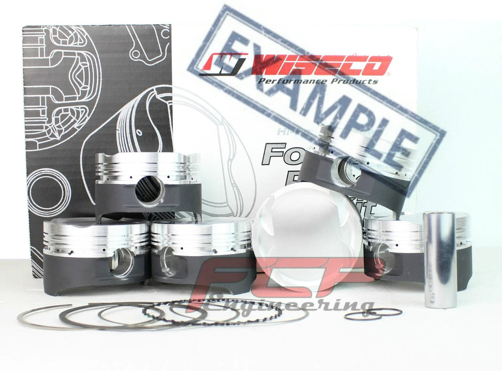Wiseco BMW 2.5L M50B25 85mm Bore 24V 8.8:1 Piston Set - 6 Cyl