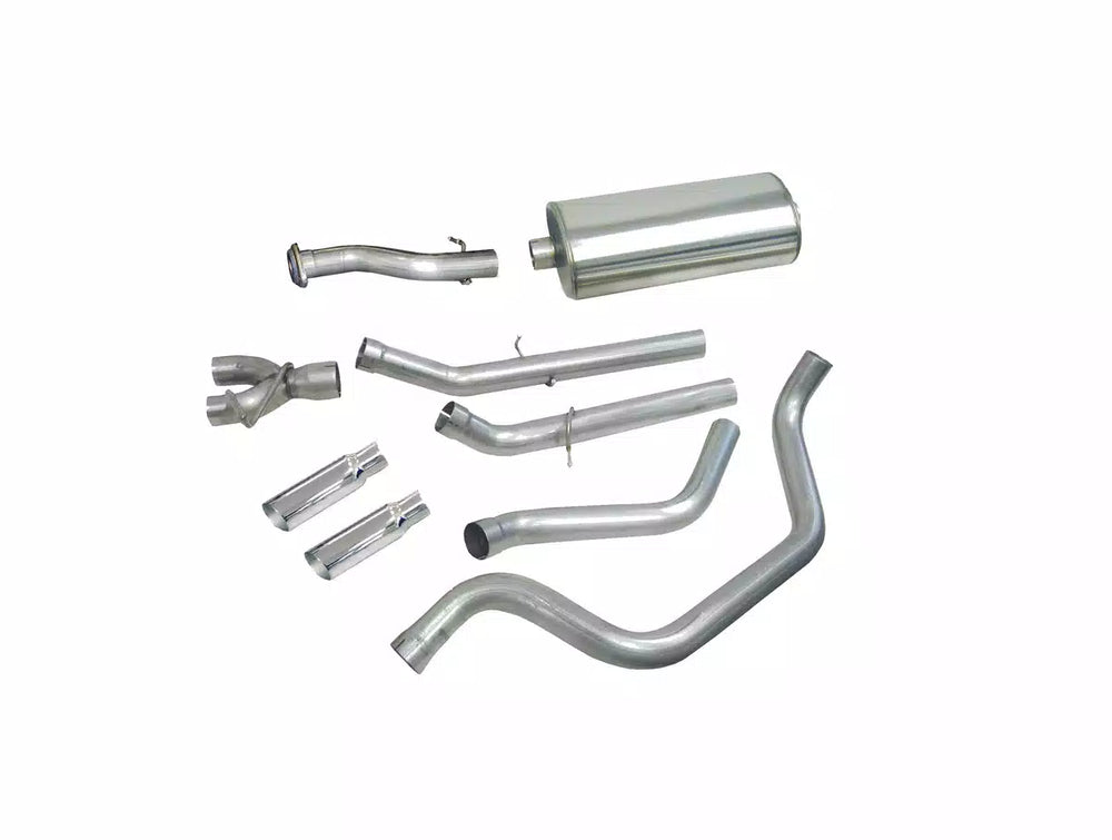 CORSA Performance silver cat-back exhaust