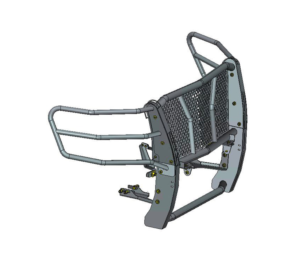 RUGGED HEAVY DUTY GRILLE GUARD 2015