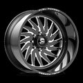 FF110 22X12 BLANK BLACK -40MM (114-