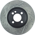 Street Axle Pack Drilled & Slotted, Front