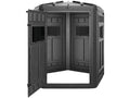 BOONER 5PANEL HARDSIDED HUNTING BLIND WITH TINTED HORITZONAL WINDOWS