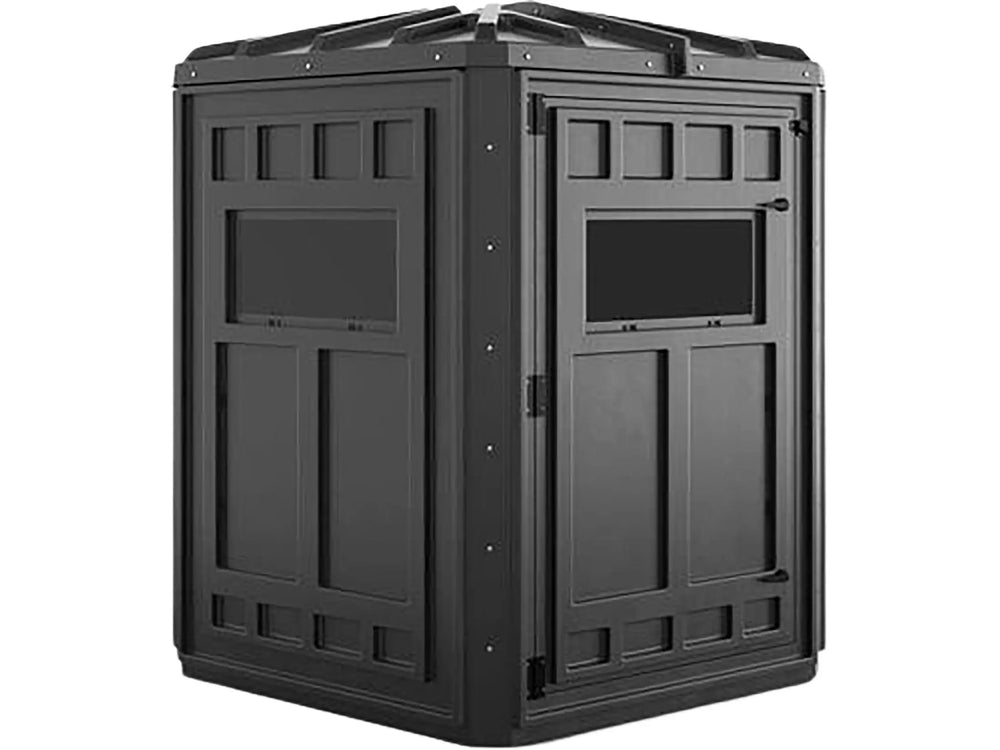 BOONER 5PANEL HARDSIDED HUNTING BLIND WITH TINTED HORITZONAL WINDOWS