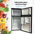 EVERCHILL 4.5 CUFT 12V REFER / SS,