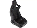 ~(69 lbs. 41X22X22)~ RRB Black Vinyl / Carbon Diamond Red Stitch